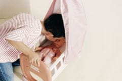 Smoby BN Zibelka z baldahinom za lutke