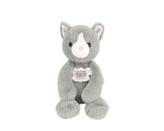 Alltoys Maček siv pliš 40 cm