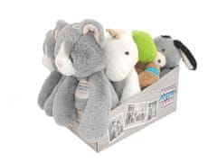 Alltoys Maček siv pliš 40 cm