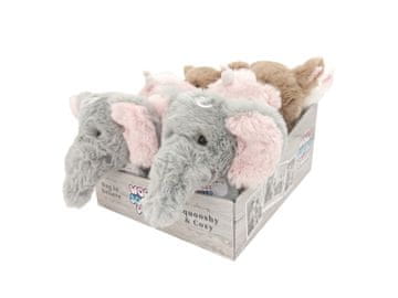 Alltoys Sivi slon iz plišastega materiala 27 cm
