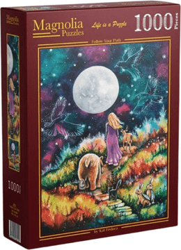 MAGNOLIA Puzzle Pojdi svojo pot 1000 kosov