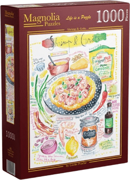 MAGNOLIA Shrimp and Grits Puzzle 1000 kosov