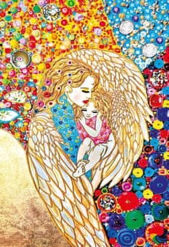 MAGNOLIA Puzzle Angel z otrokom 1000 kosov