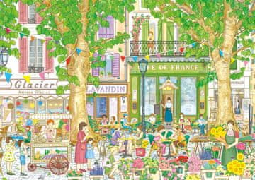 MAGNOLIA Puzzle Francoska kavarna 1000 kosov