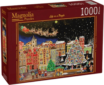 MAGNOLIA Puzzle Božični čas 1000 kosov