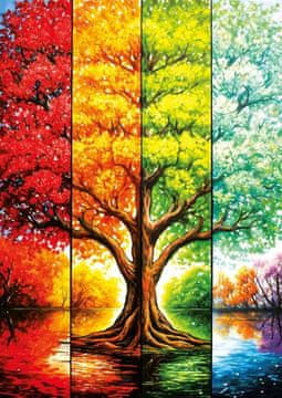 MAGNOLIA Puzzle Drevo v jeseni 1000 kosov