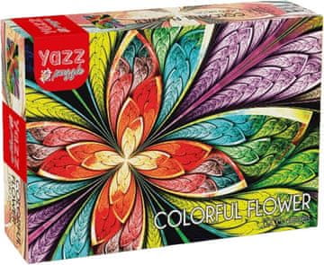 YAZZ Puzzle Barvni cvet 1000 kosov