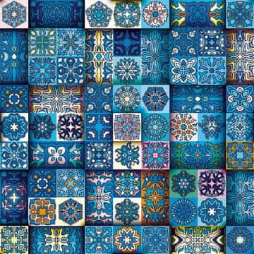 MAGNOLIA Puzzle Retro vzorci 1023 kosov