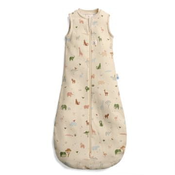 ERGOPOUCH Spalna vreča iz organskega bombaža Jersey Savannah 8-24 m, 8-14 kg, 0,2 tog