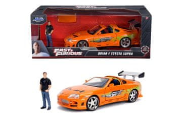 Hitri in drzni avto 1995 Toyota Supra 1:24 in figura Briana O'Connerja