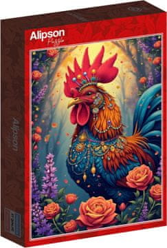 ALIPSON Puzzle Secret Rooster Garden 1000 kosov