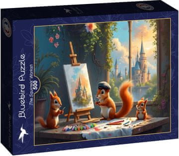 BLUEBIRD Squirrel Studio Puzzle 500 kosov