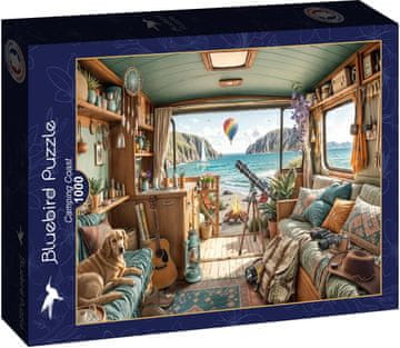 BLUEBIRD Puzzle Kampiranje na obali 1000 kosov