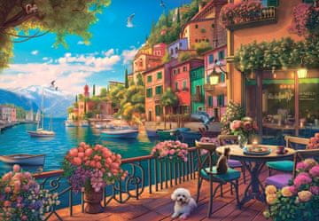 BLUEBIRD Puzzle jezero Como 1000 kosov