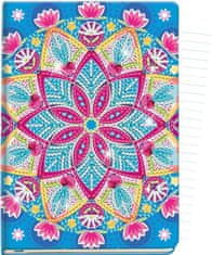 Totum Diamantna slika Blok A5 Lotosova mandala