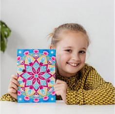 Totum Diamantna slika Blok A5 Lotosova mandala