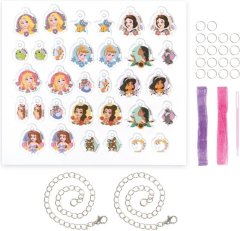 Totum Komplet zapestnic z obeski Disneyjeve princese