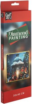 CRAFT ID Diamantna slika Zimska tihožitja 30x40cm