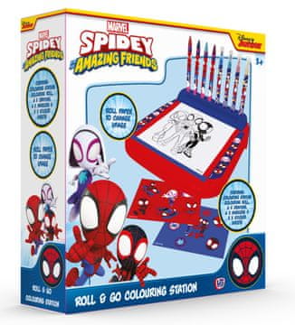 Sambro Spideyjevo stojalo z barvicami in barvicami