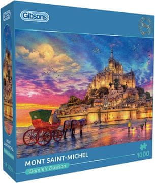 Gibsons Puzzle Mont Saint Michel 1000 kosov