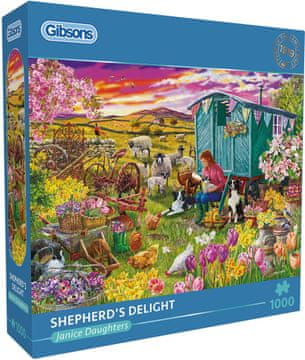 Gibsons Puzzle Pastirjevo zadovoljstvo 1000 kosov