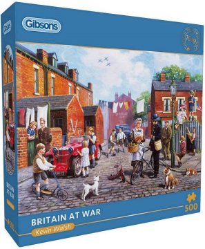 Gibsons Puzzle Britanija v vojni 500 kosov