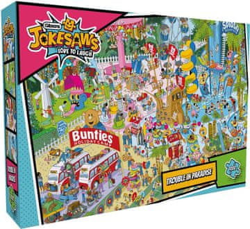 Gibsons Puzzle Jokesaws: Trouble in Paradise 1000 kosov