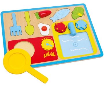 Small foot MALI NOGAVICA Sestavljanka Zajtrk