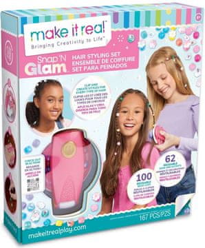 MAKE IT REAL kroglice za lase z aplikatorjem