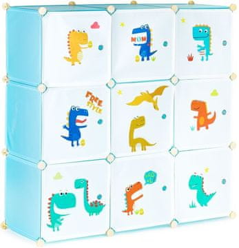 MODERN HOME Otroška modularna omara Dinozavri