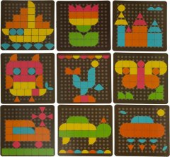 KIK Geometrijski mozaik 170 kosov