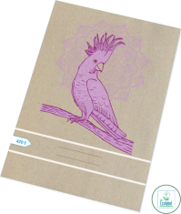 PAPIRNY BRNO Šolski zvezek 420 Parrot (A4, čist, 20 listov)