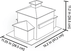 EuroGraphics 3D sestavljanka Knjigarna 1389 kosov