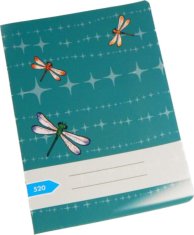 PAPÍRNY BRNO Šolski delovni zvezek 520 Dragonflies