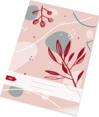 PAPIRNY BRNO Šolski zvezek 444 Nature (A4, linija 8 mm, 40 listov)