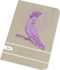 PAPIRNY BRNO Delovni zvezek 520e Parrot