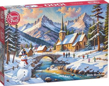 CHERRY PAZZI Winter Wonderland Puzzle 1000 kosov