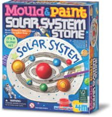 4M kamen za oblikovanje in barvanje - Sončni sistem