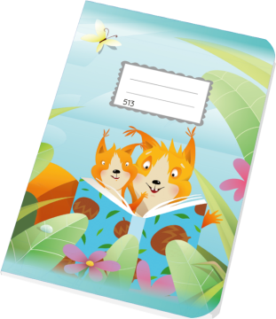 Šolski delovni zvezek 513 Veverice