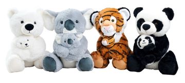 Divja žival z dojenčkom 28 cm