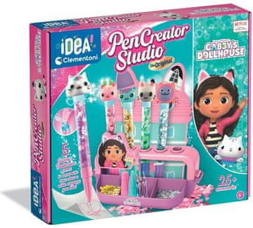 CLEMENTONI IDEA Ustvarjalni set Laboratorij za izdelavo pisal Gabijina čarobna hiška