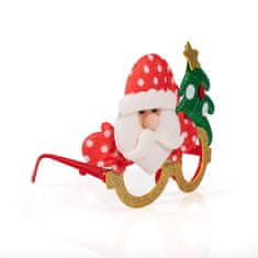Alltoys Božični kozarci z bleščicami 17x14 cm