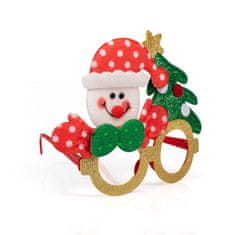 Alltoys Božični kozarci z bleščicami 17x14 cm
