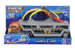 Alltoys Večnamenski transporter Teamsterz z 1 avtomobilom in zanko