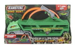 Alltoys Teamsterz Dino prenosni transporter z 1 avtomobilom in zanko