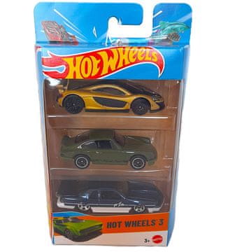 Hot Wheels Komplet Cars 3 kosi