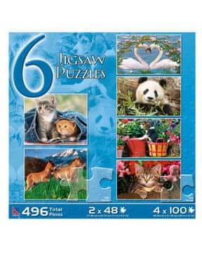 EP LINE Otroška sestavljanka 6 v 1