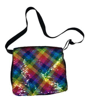 Alltoys Vrečka za ramo z bleščicami 25x25x5,5cm