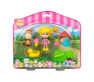 EP LINE Paula in prijatelji - lutka z dodatki in živaljo