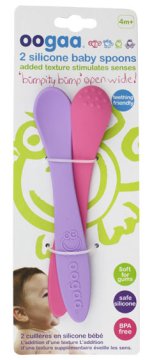 EP LINE Žlica Oogaa vijolična - roza 2 pakiranja